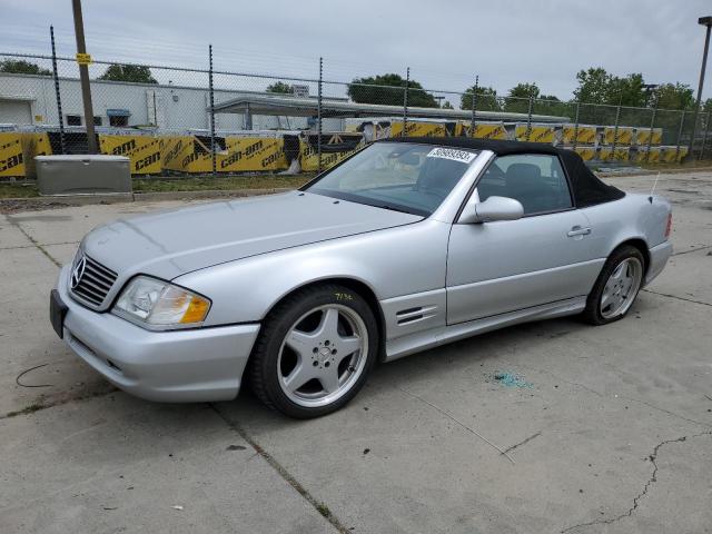 MERCEDES-BENZ SL 500 2001 with VIN WDBFA68F51F200680 - Photo from auction