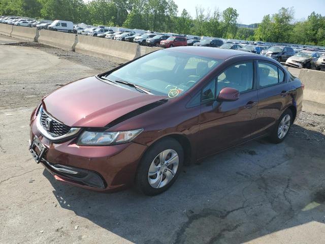 HONDA CIVIC LX 2013 with VIN 19XFB2F51DE246054 - Photo from auction
