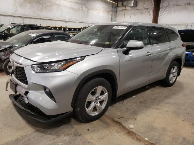 TOYOTA HIGHLANDER 2020 with VIN 5TDBBRCH9LS513113 - Photo from auction