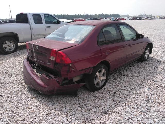 Photo 4 from auction – 2004 HONDA CIVIC EX with VIN 2HGES26864H541310