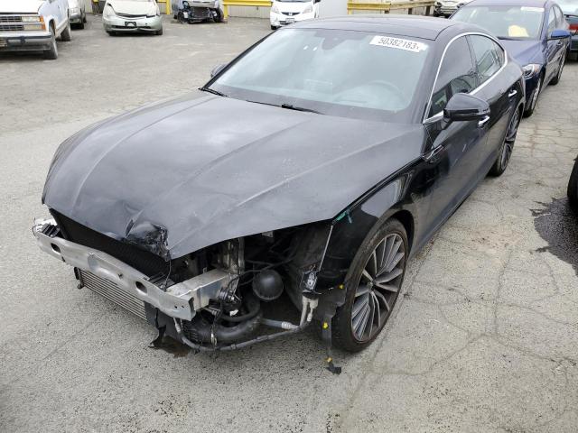 AUDI A5 PRESTIG 2018 with VIN WAUCNCF53JA031402 - Photo from auction