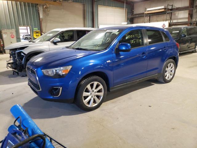 MITSUBISHI OUTLANDER 2015 with VIN 4A4AP3AU6FE002763 - Photo from auction