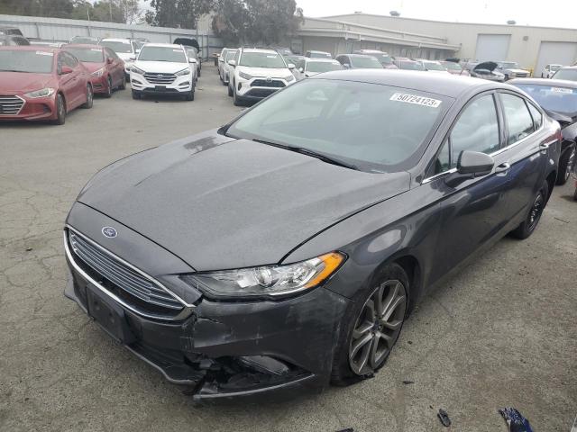 FORD FUSION SE 2017 with VIN 3FA6P0H93HR158178 - Photo from auction
