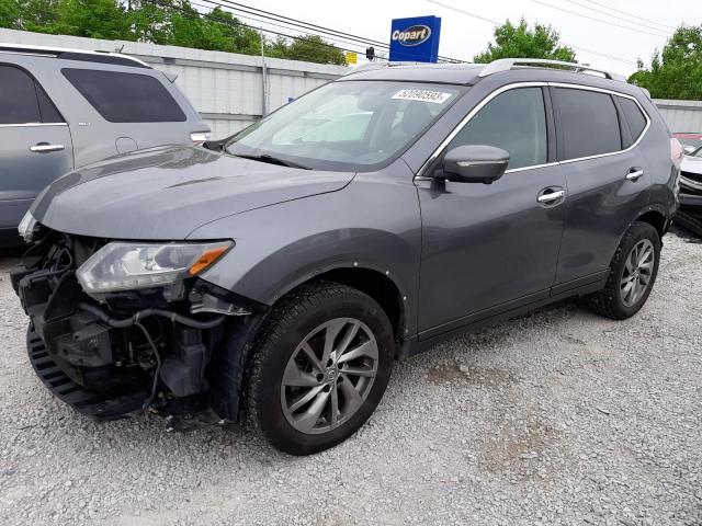 NISSAN ROGUE S 2015 with VIN 5N1AT2MV2FC802758 - Photo from auction
