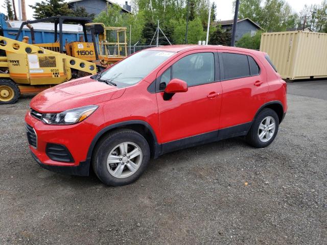 CHEVROLET TRAX LS 2020 with VIN KL7CJNSB5LB345570 - Photo from auction