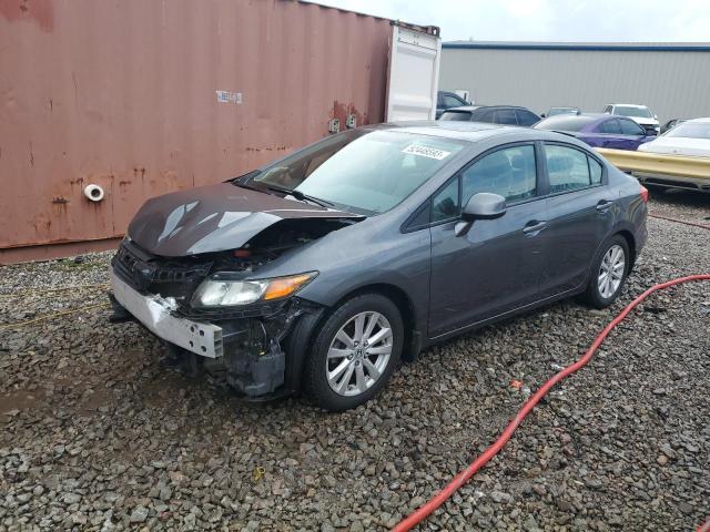 HONDA CIVIC EXL 2012 with VIN 19XFB2F94CE023332 - Photo from auction