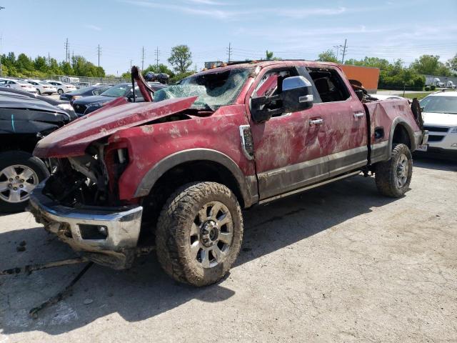 FORD F350 SUPER 2018 with VIN 1FT8W3BT7JEC24672 - Photo from auction