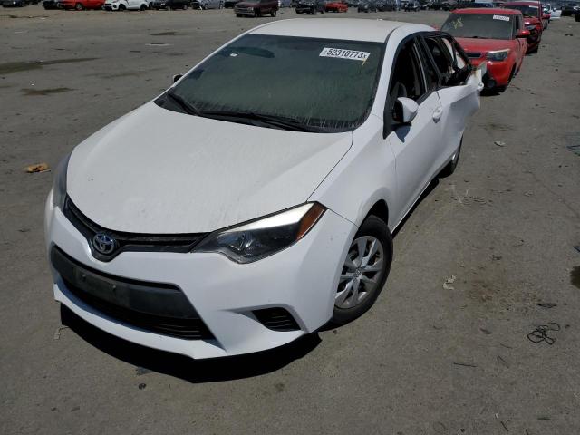 TOYOTA COROLLA L 2016 with VIN 5YFBURHE8GP457396 - Photo from auction