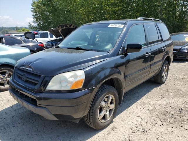 HONDA PILOT EXL 2005 with VIN 2HKYF185X5H536570 - Photo from auction