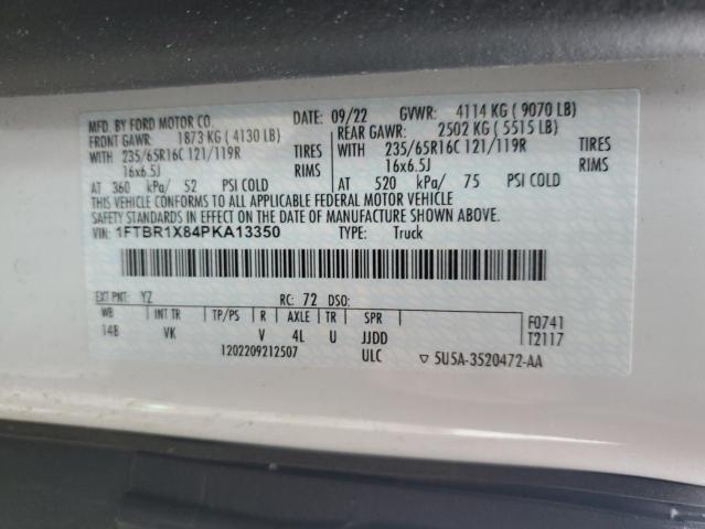 Photo 14 from auction – 2023 FORD TRANSIT T- with VIN 1FTBR1X84PKA13350