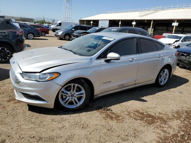 FORD FUSION SE 2018 with VIN 3FA6P0LU3JR103330 - Photo from auction