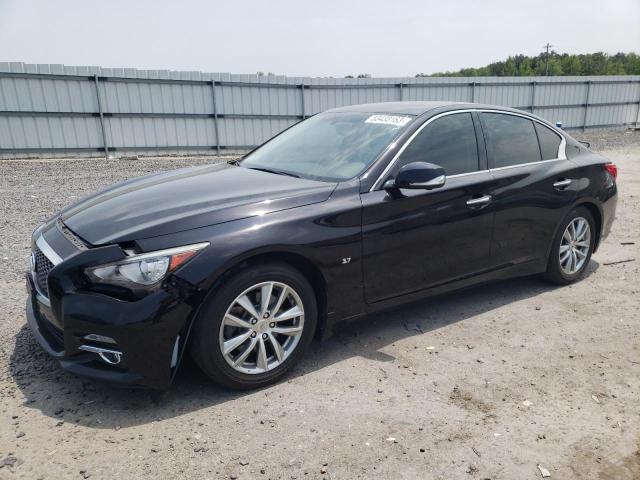 INFINITI Q50 BASE 2015 with VIN JN1BV7AR6FM395029 - Photo from auction