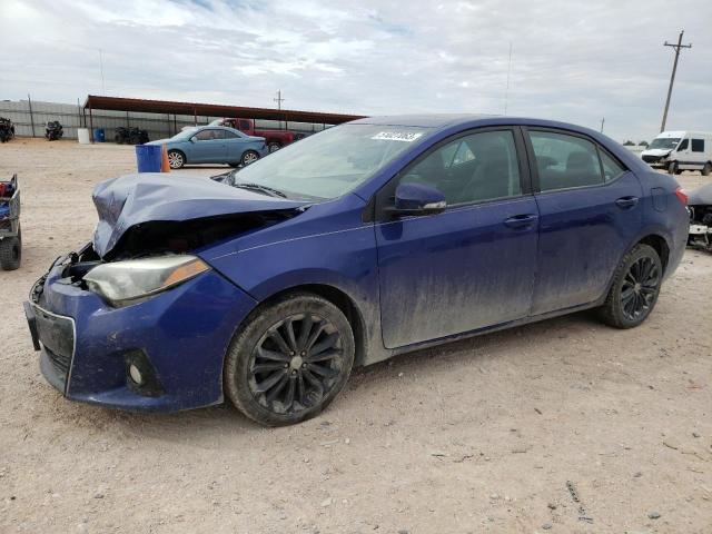 TOYOTA COROLLA L 2015 with VIN 2T1BURHE5FC403293 - Photo from auction