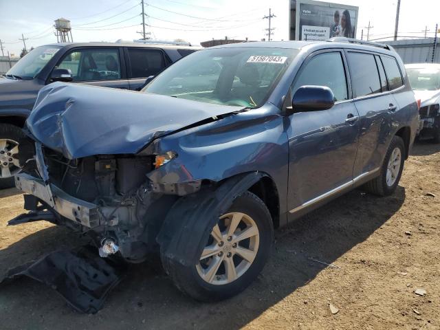 TOYOTA HIGHLANDER 2011 with VIN 5TDBK3EH1BS047332 - Photo from auction