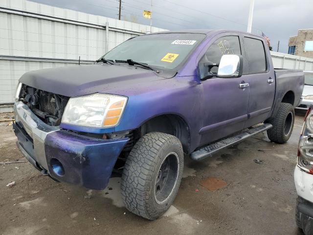 NISSAN TITAN XE 2005 with VIN 1N6AA07B95N545663 - Photo from auction