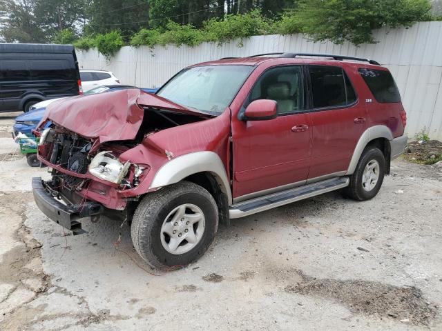 TOYOTA SEQUOIA SR 2002 with VIN 5TDZT34A52S070077 - Photo from auction