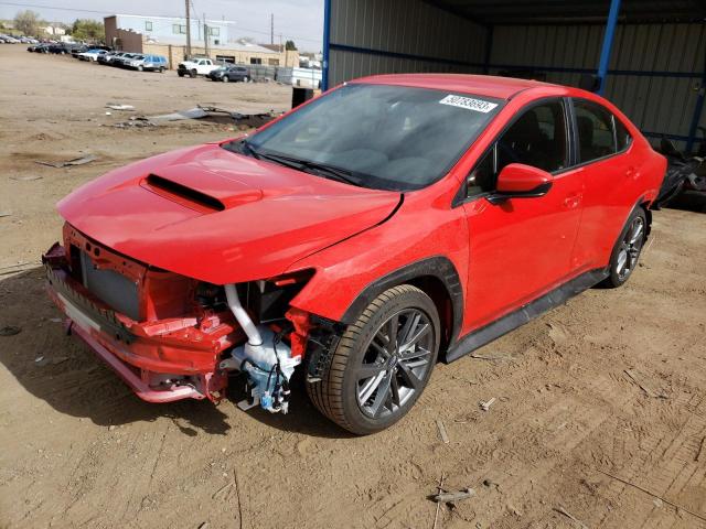 SUBARU WRX 2022 with VIN JF1VBAA61N9027435 - Photo from auction