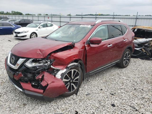 NISSAN ROGUE S 2019 with VIN 5N1AT2MT1KC742643 - Photo from auction