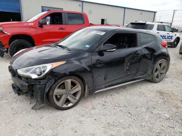 HYUNDAI VELOSTER T 2013 with VIN KMHTC6AE6DU178023 - Photo from auction