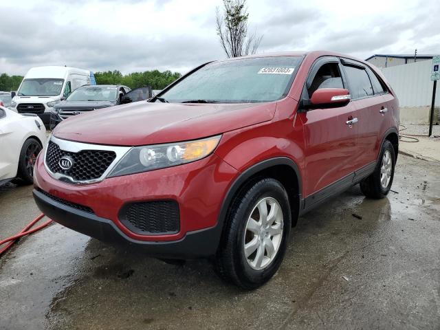 KIA SORENTO BA 2011 with VIN 5XYKT3A16BG085366 - Photo from auction