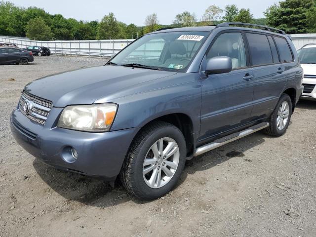 TOYOTA HIGHLANDER 2006 with VIN JTEDW21A560004259 - Photo from auction