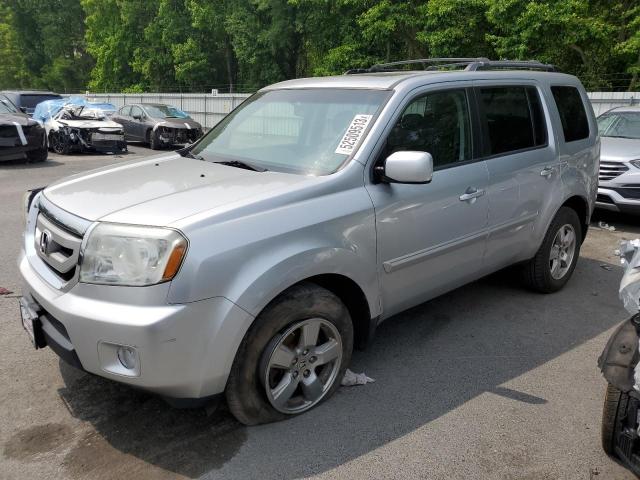 HONDA PILOT EXL 2011 with VIN 5FNYF4H56BB031556 - Photo from auction