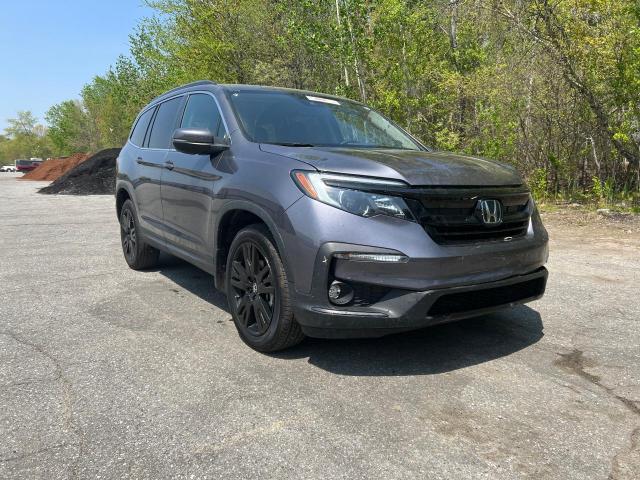 HONDA PILOT SE 2021 with VIN 5FNYF5H25MB024791 - Photo from auction