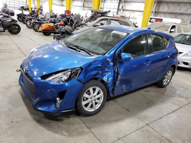 TOYOTA PRIUS C 2017 with VIN JTDKDTB37H1595487 - Photo from auction