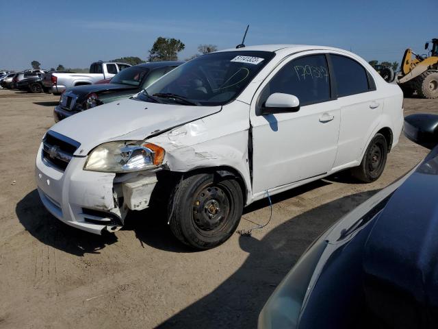 CHEVROLET AVEO LS 2009 with VIN KL1TD56E89B320645 - Photo from auction