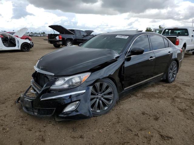 HYUNDAI GENESIS 5. 2014 with VIN KMHGC4DHXEU262925 - Photo from auction