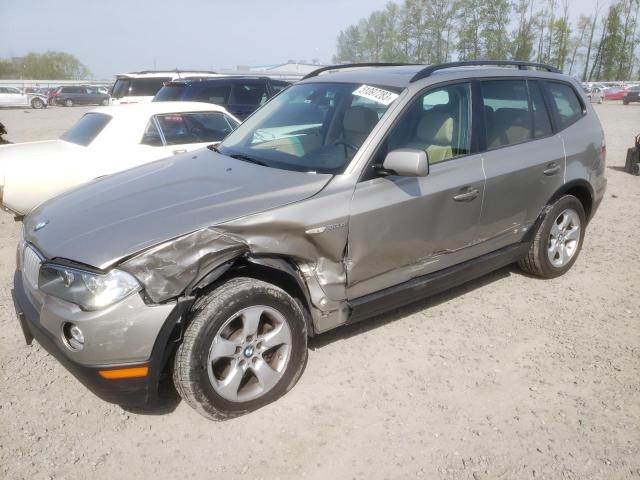 BMW X3 3.0SI 2008 with VIN WBXPC93488WJ13196 - Photo from auction