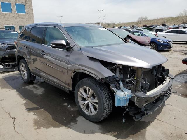 Photo 4 from auction – 2014 TOYOTA HIGHLANDER with VIN 5TDJKRFH8ES035907