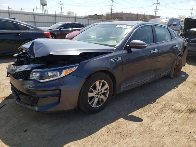KIA OPTIMA LX 2016 with VIN KNAGT4L33G5107329 - Photo from auction