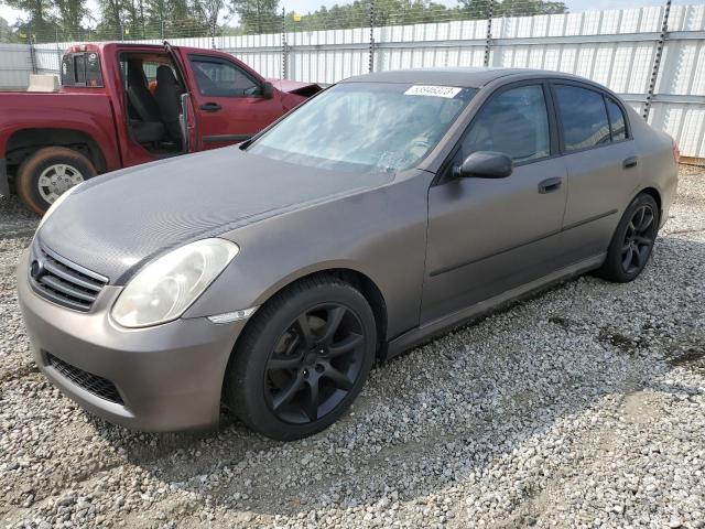 Photo 1 from auction – 2006 INFINITI G35 with VIN JNKCV51E16M509911