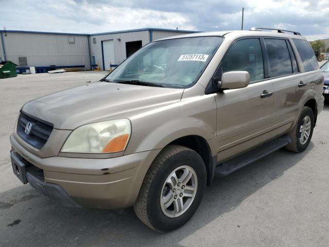 Photo 1 from auction – 2003 HONDA PILOT EXL with VIN 2HKYF18593H581142