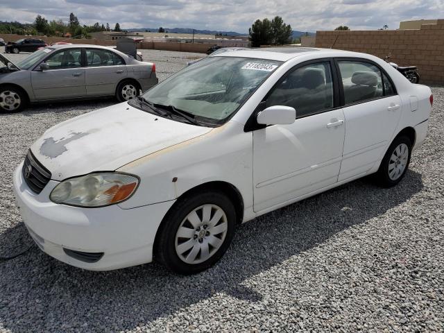 Photo 1 from auction – 2003 TOYOTA COROLLA CE with VIN 1NXBR38E13Z096293