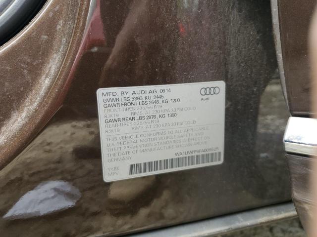 Photo 14 from auction – 2015 AUDI Q5 PREMIUM with VIN WA1LFAFP9FA009525