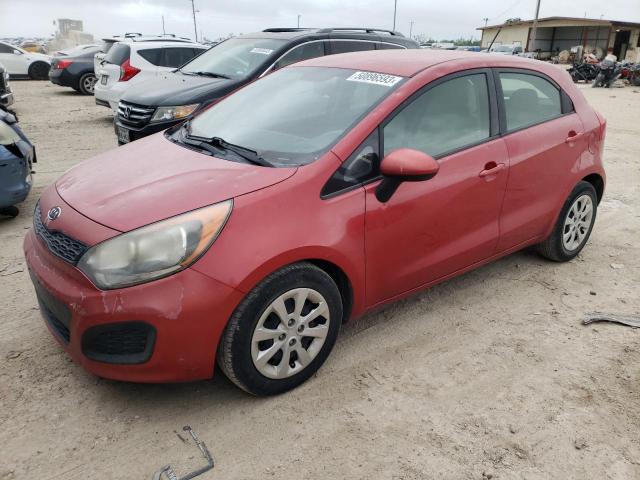 KIA RIO LX 2012 مع رقم تعريف المركبة KNADM5A33C6015523 - صورة من المزاد