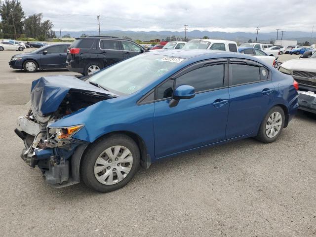 HONDA CIVIC LX 2012 with VIN 2HGFB2F52CH536288 - Photo from auction