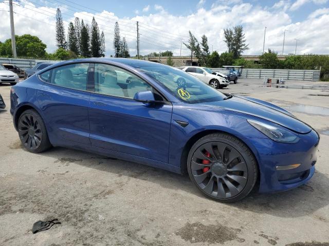 Photo 4 from auction – 2022 TESLA MODEL 3 with VIN 5YJ3E1EC3NF103302