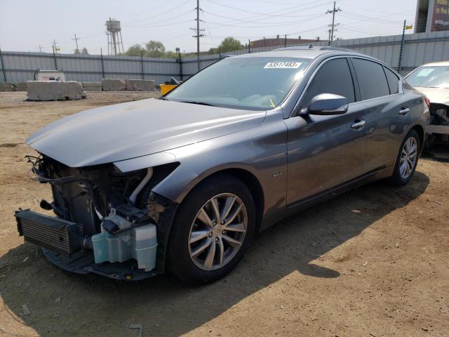 INFINITI Q50 BASE 2016 with VIN JN1CV7AR2GM251256 - Photo from auction