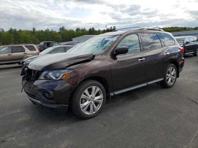 NISSAN PATHFINDER 2019 with VIN 5N1DR2MM1KC602502 - Photo from auction