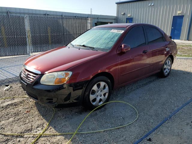 KIA SPECTRA EX 2007 with VIN KNAFE121275419730 - Photo from auction