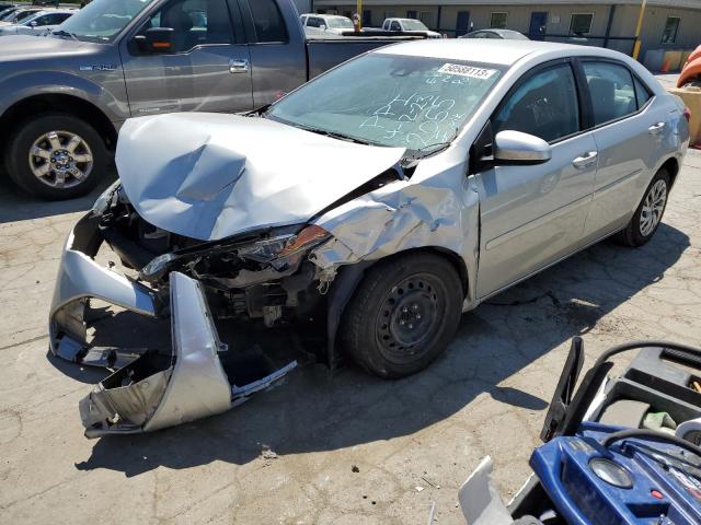 TOYOTA COROLLA L 2018 with VIN 5YFBURHE2JP842055 - Photo from auction