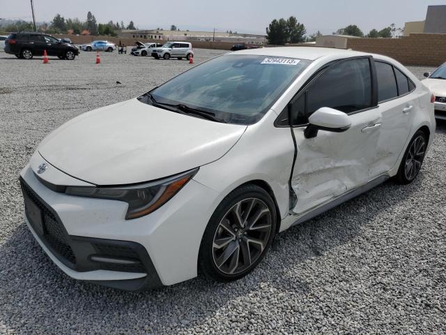TOYOTA COROLLA SE 2020 with VIN 5YFS4RCE1LP025458 - Photo from auction