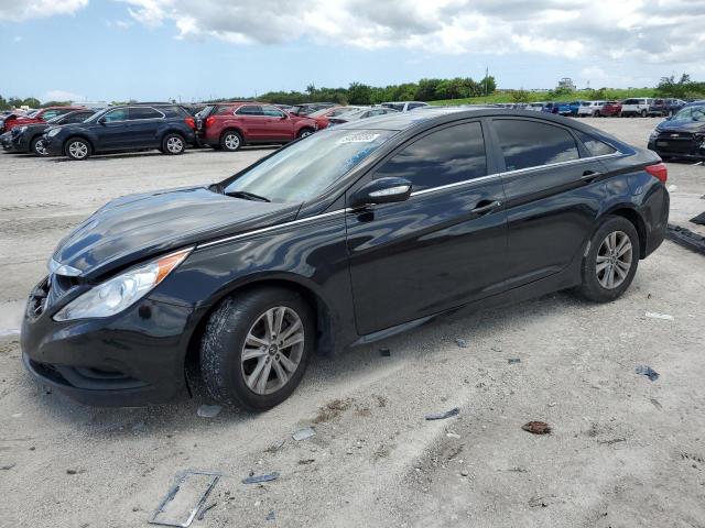 HYUNDAI SONATA GLS 2014 with VIN 5NPEB4AC0EH834991 - Photo from auction