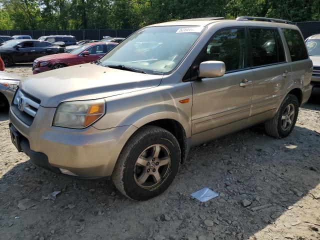 HONDA PILOT EX 2006 с VIN 2HKYF18656H542240 - Фото с аукциона