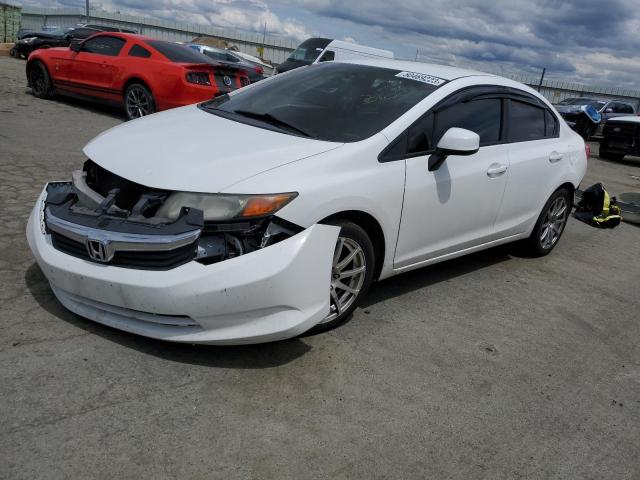 HONDA CIVIC LX 2012 with VIN 19XFB2F52CE357808 - Photo from auction