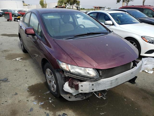 Photo 4 from auction – 2013 HONDA CIVIC LX with VIN 19XFB2F59DE277620