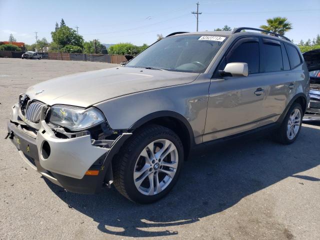 BMW X3 3.0SI 2007 with VIN WBXPC93457WF00323 - Photo from auction